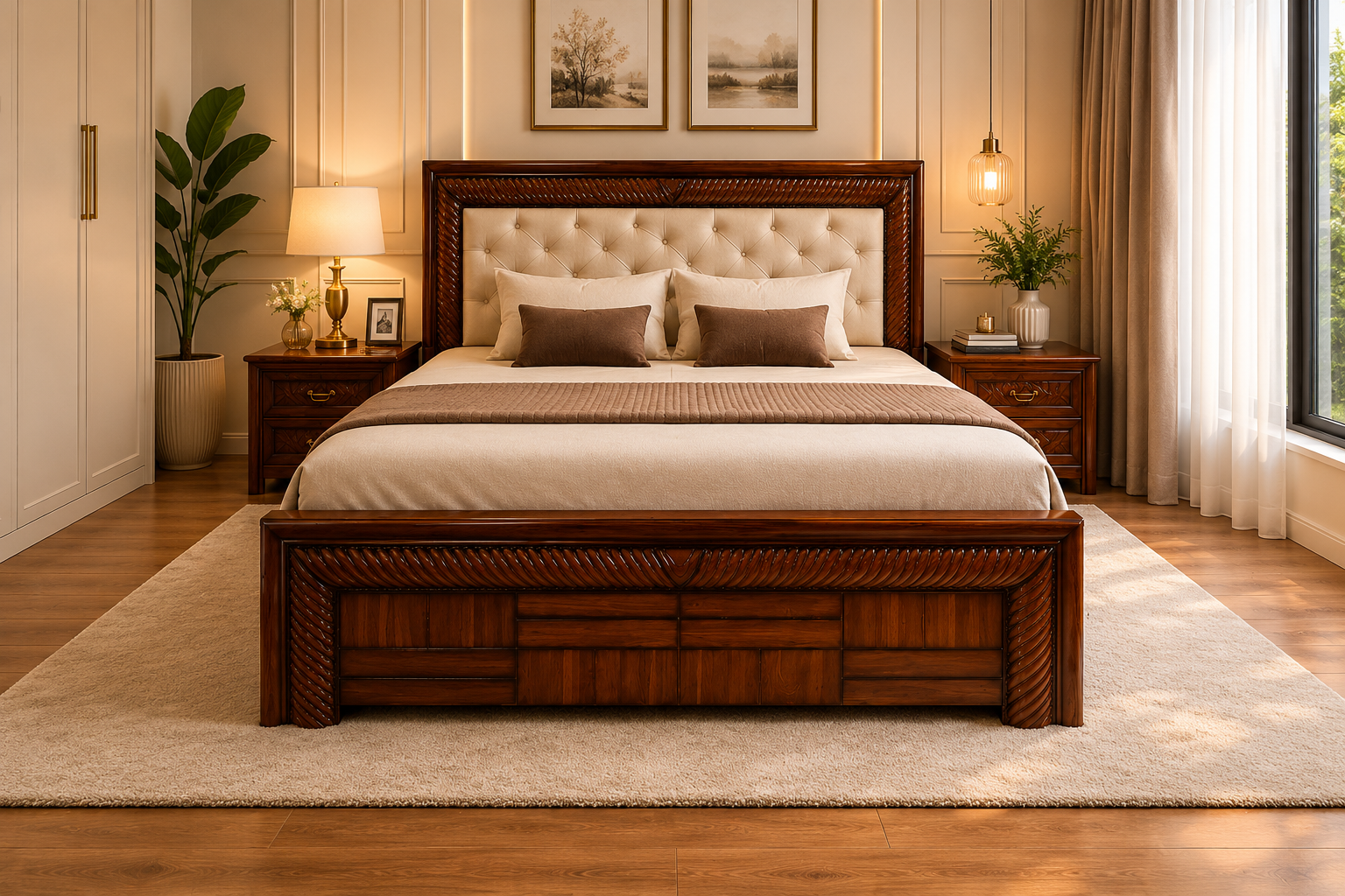 Premium Queen Size Bed