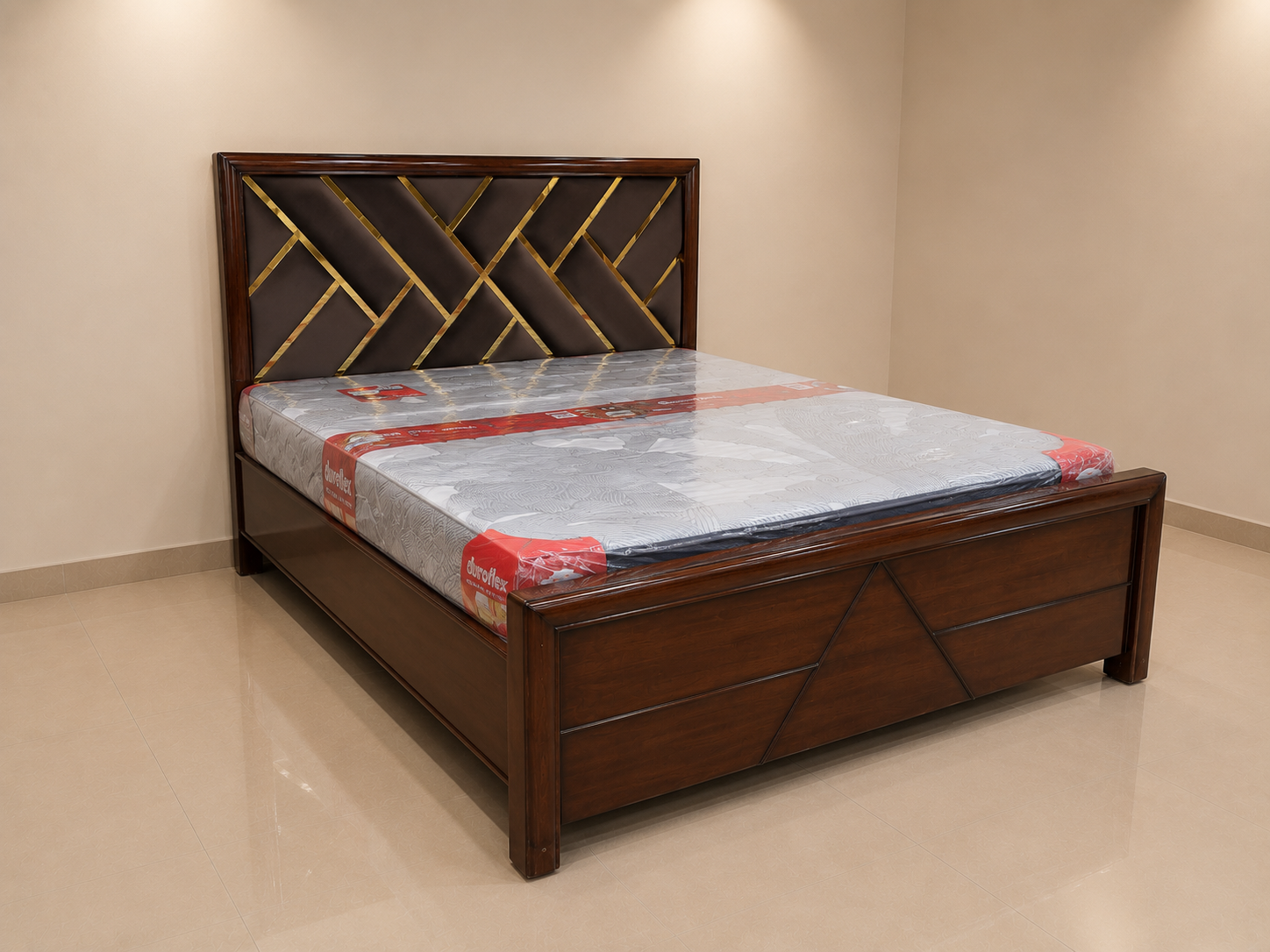 Designer Wooden Bed for Modern Bedroom